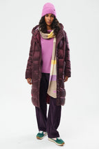 Arcticum Merlot Quilted Coat