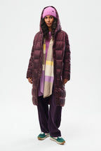 Arcticum Merlot Quilted Coat
