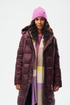 Arcticum Merlot Quilted Coat