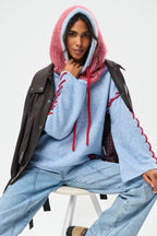 Candy Cane Balaclava Mütze