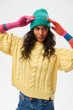 Gorro Esmeralda Esponjoso