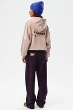 Gerahmtes Button-Down Sweatshirt