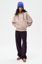 Gerahmtes Button-Down Sweatshirt