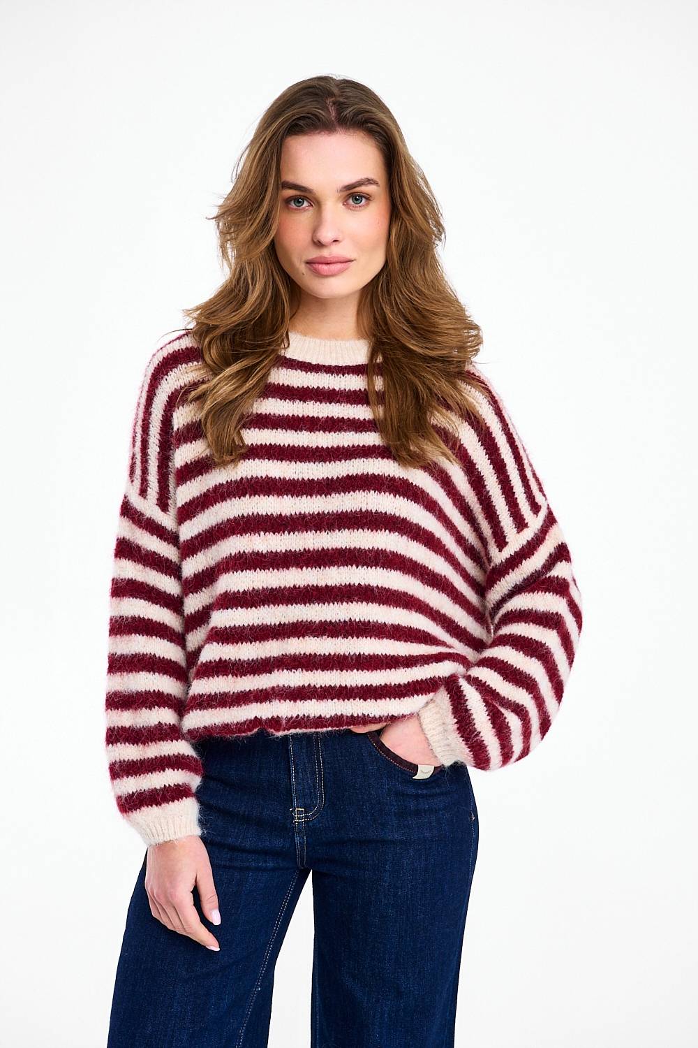 Frosted Wine Sweater