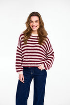 Frosted Wine Sweater