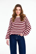 Frosted Wine Sweater