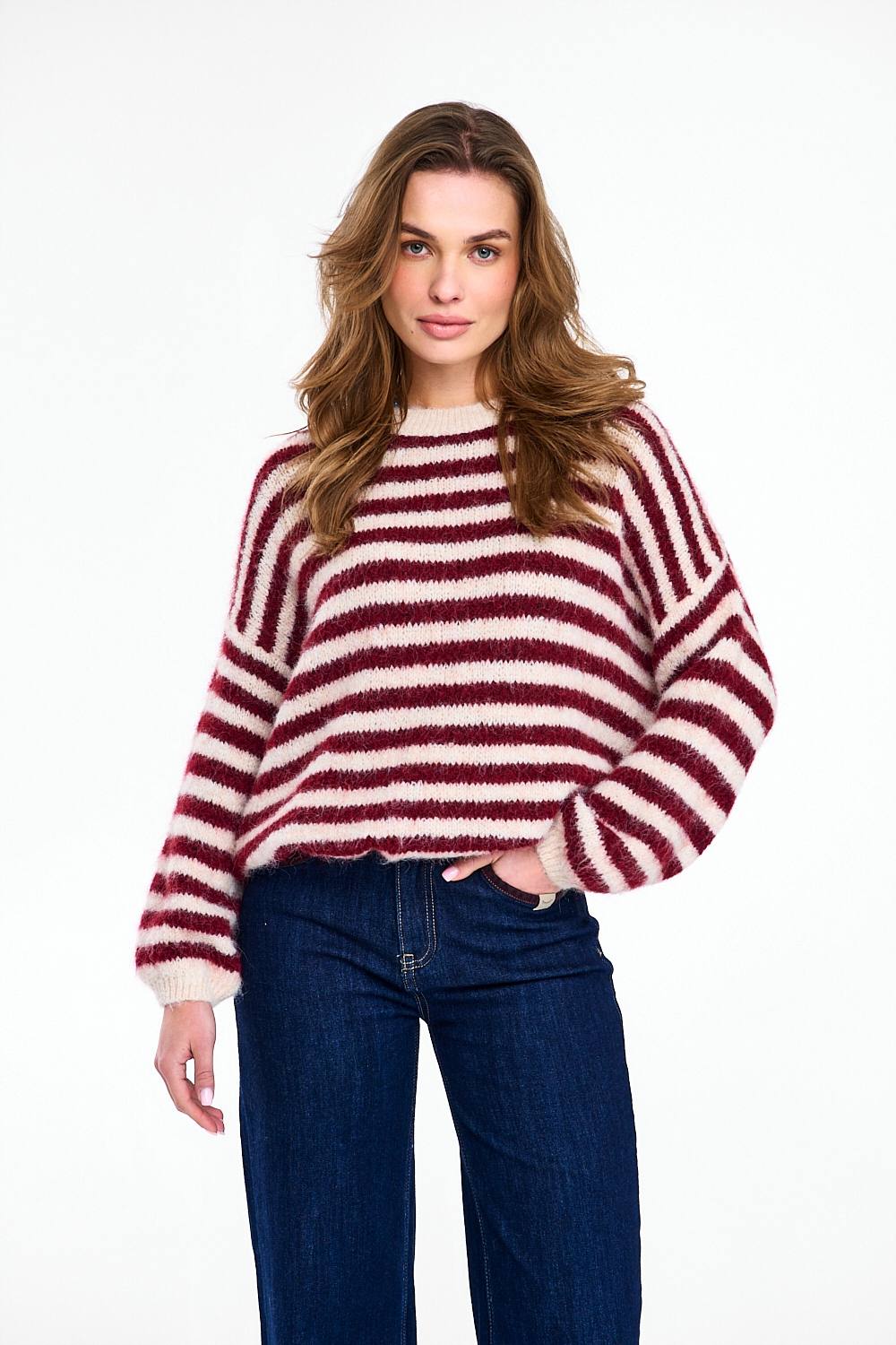 Frosted Wine Sweater