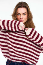 Frosted Wine Sweater