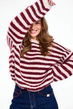 Frosted Wine Sweater