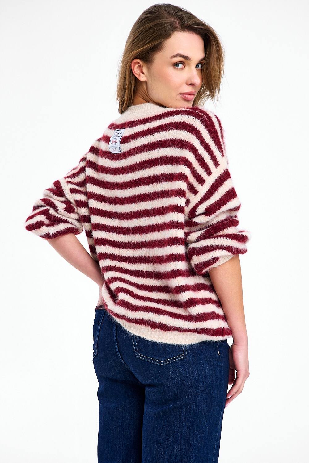 Frosted Wine Sweater