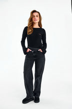 Longsleeve Regenboog Donker