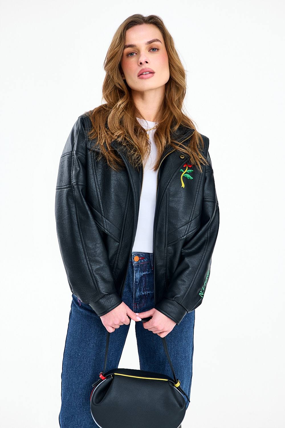 Geacă bomber Vintage Bloom