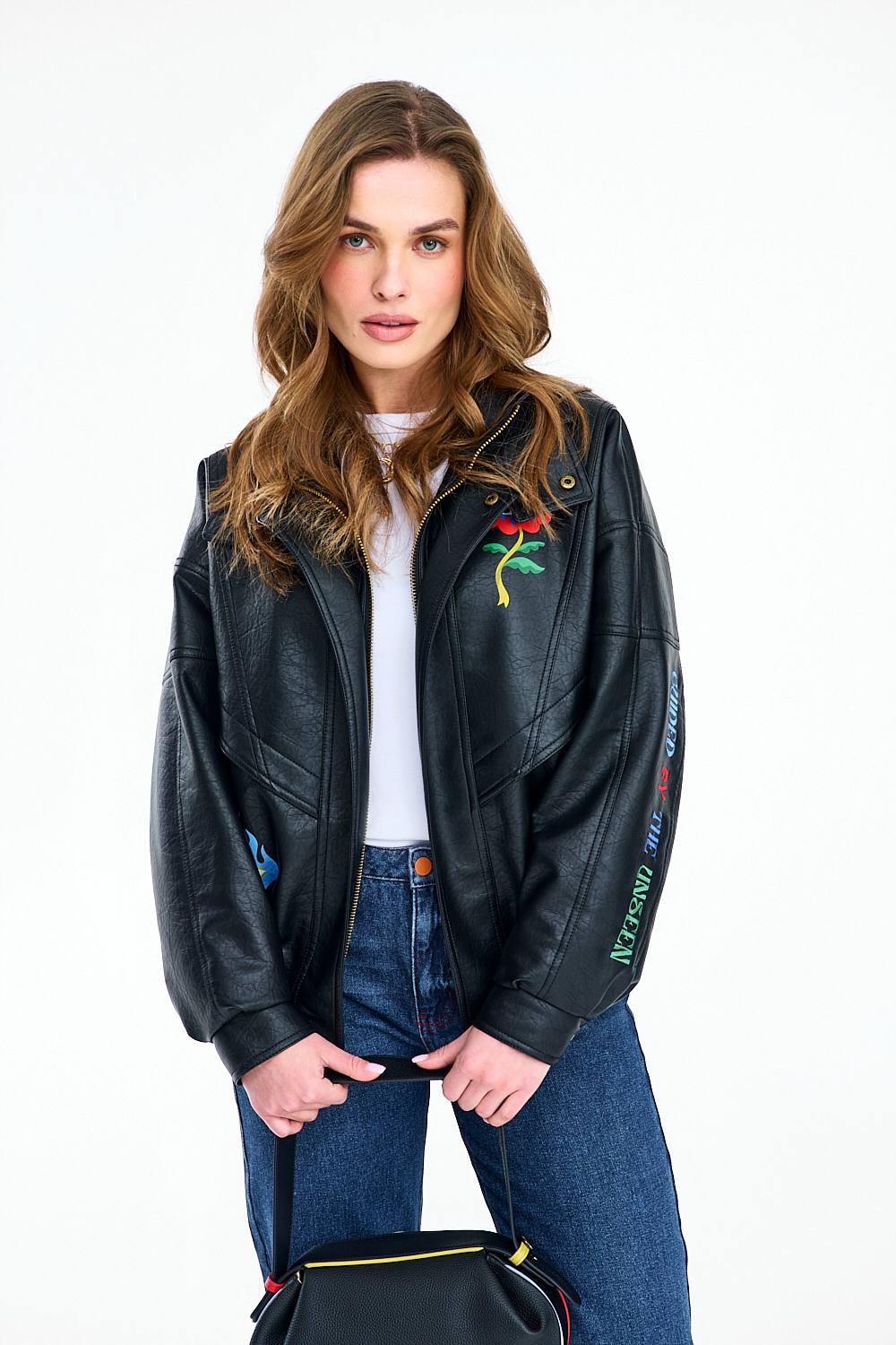 Geacă bomber Vintage Bloom