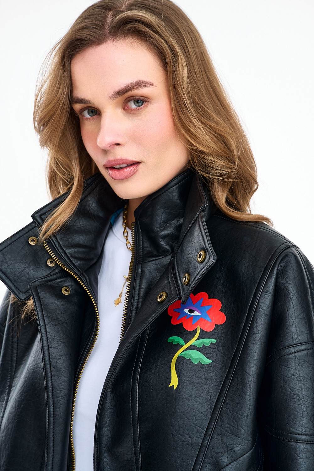 Geacă bomber Vintage Bloom