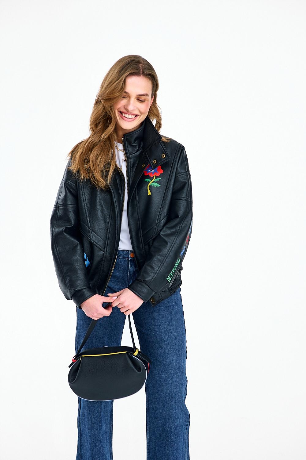 Geacă bomber Vintage Bloom
