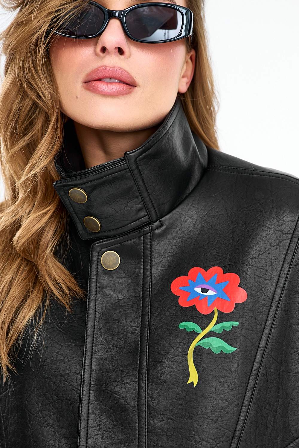 Geacă bomber Vintage Bloom