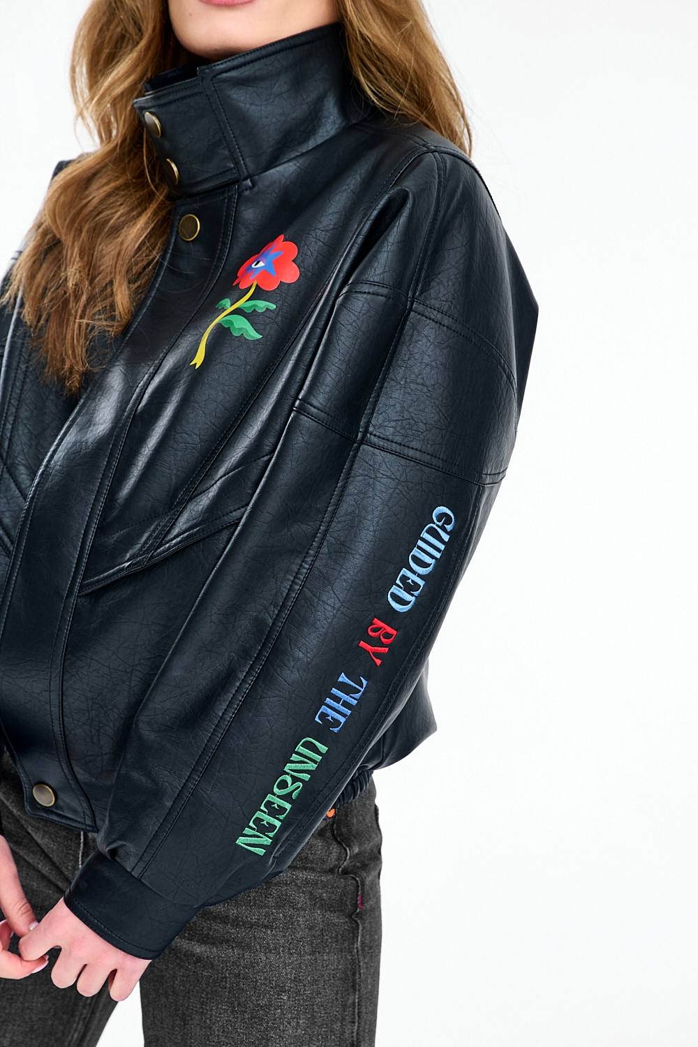 Geacă bomber Vintage Bloom