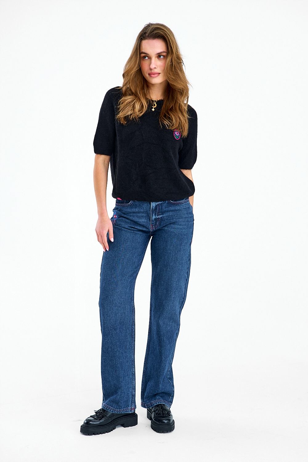 Expect Magic Short Sleeve Sweater