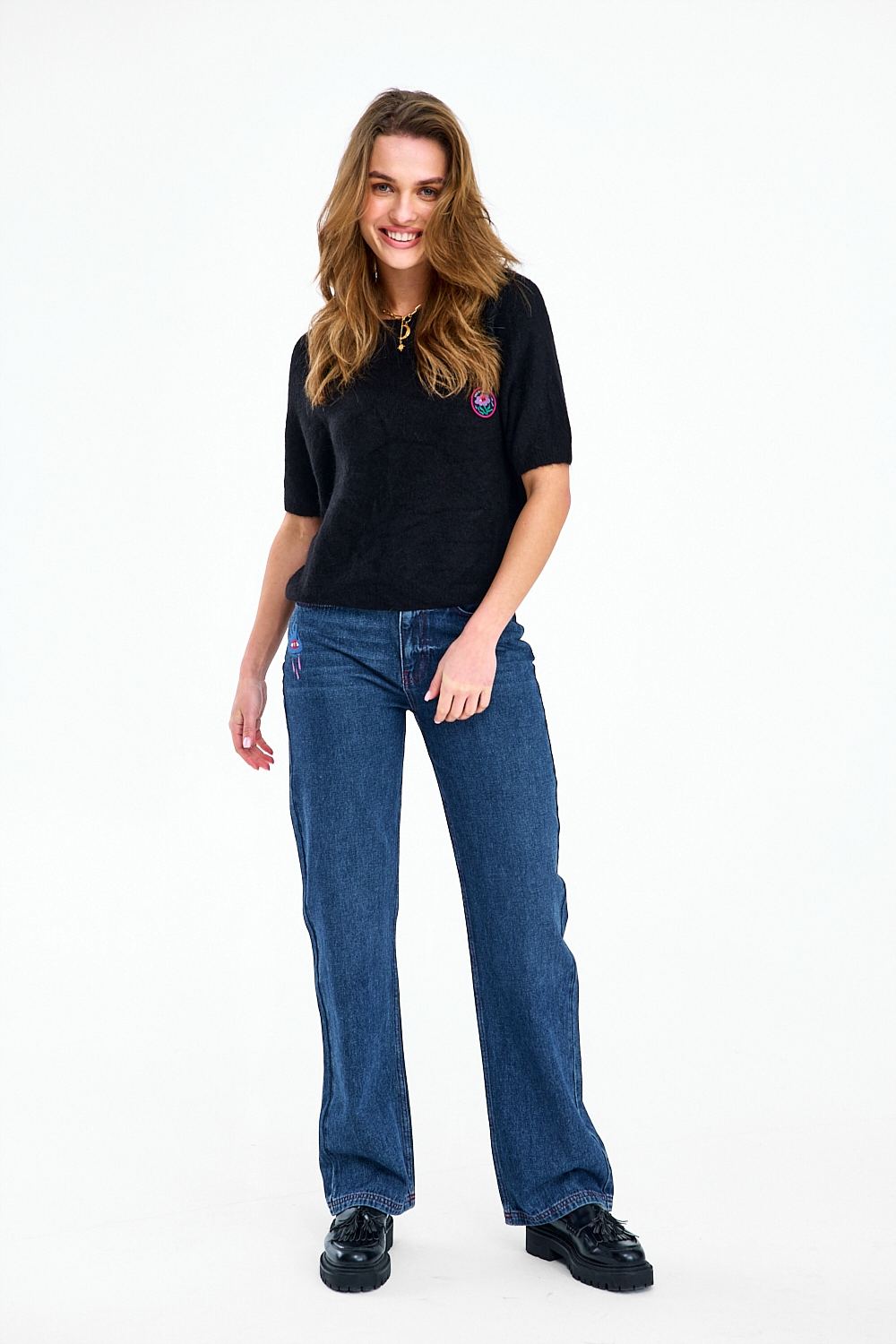 Expect Magic Short Sleeve Sweater