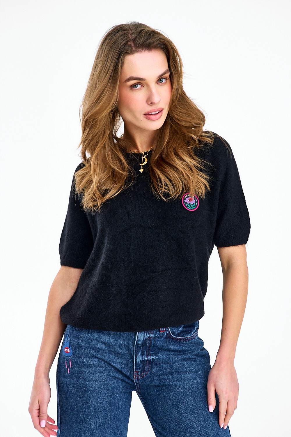 Expect Magic Short Sleeve Sweater