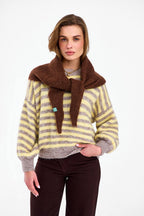 Fular Alpaca Espresso