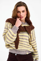 Fular Alpaca Espresso
