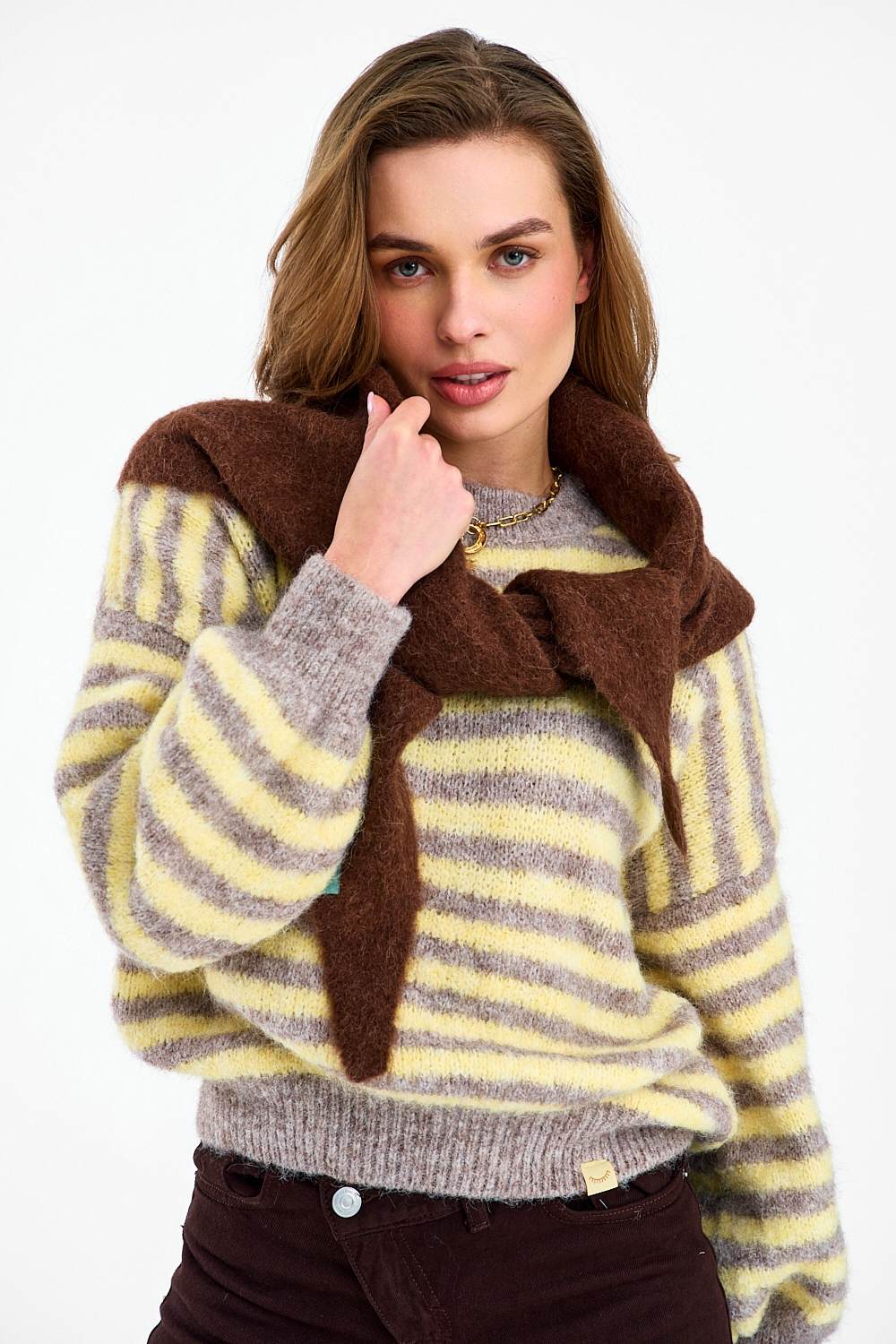 Fular Alpaca Espresso