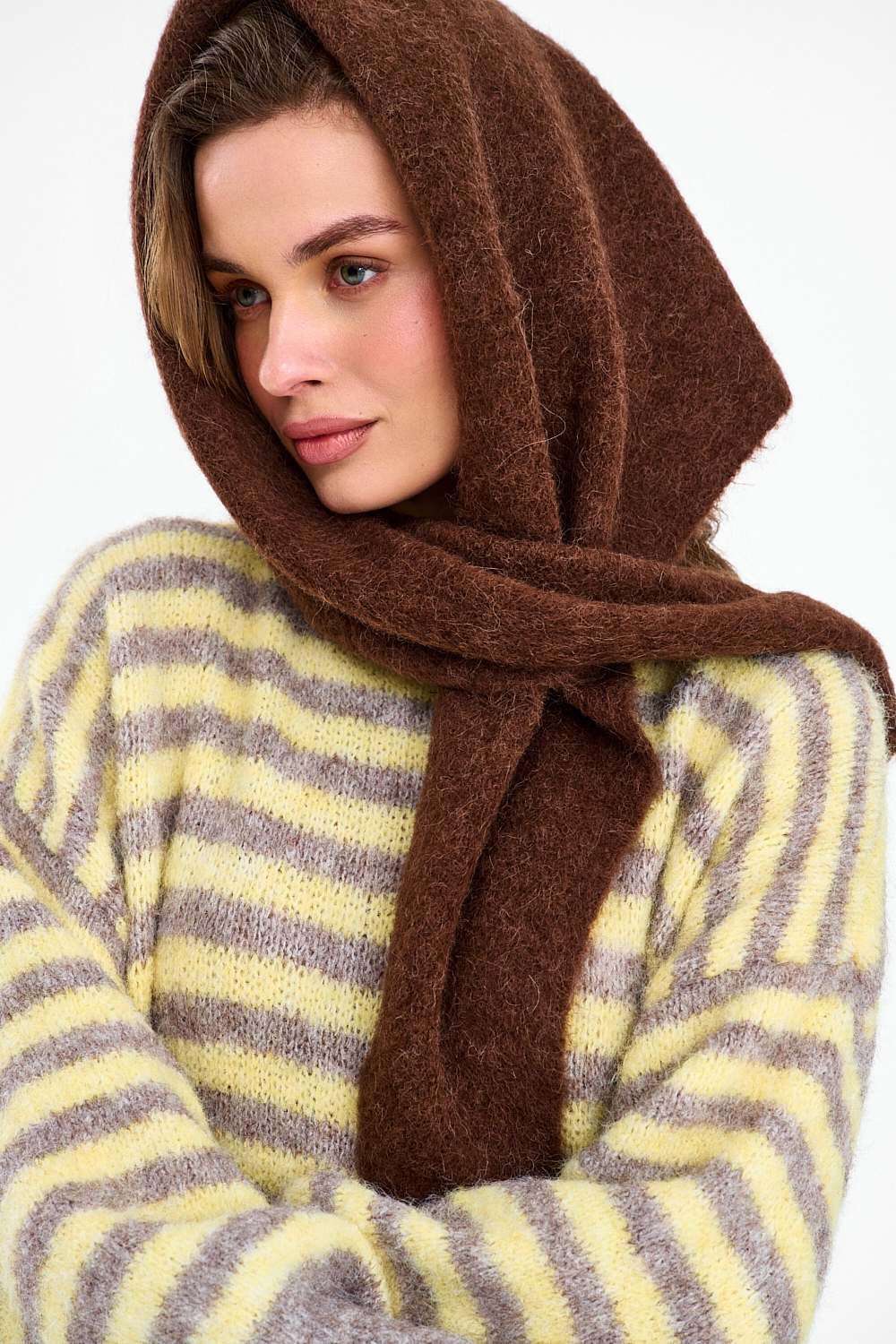 Fular Alpaca Espresso