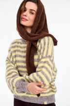 Fular Alpaca Espresso