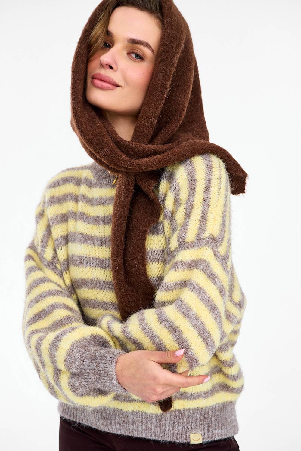 Fular Alpaca Espresso