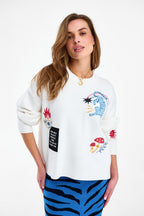 Blue Rebel Gebreide Rok