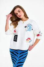 Blue Rebel Gebreide Rok