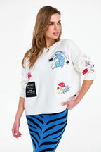 Blue Rebel Gebreide Rok