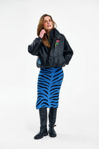 Blue Rebel Gebreide Rok