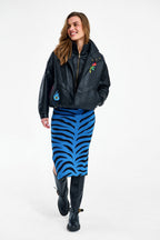 Blue Rebel Gebreide Rok