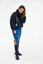 Blue Rebel Gebreide Rok