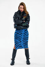 Blue Rebel Gebreide Rok