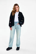 Cardigan Under Dark Sky
