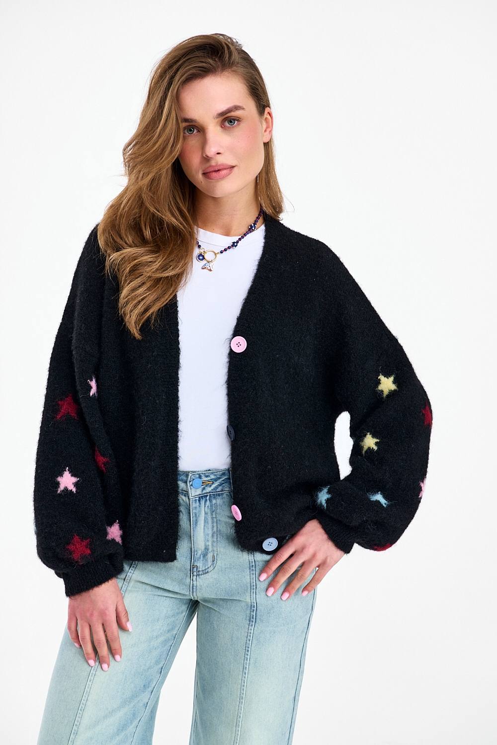 Cardigan Under Dark Sky
