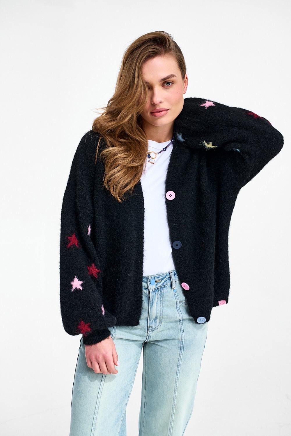 Cardigan Under Dark Sky
