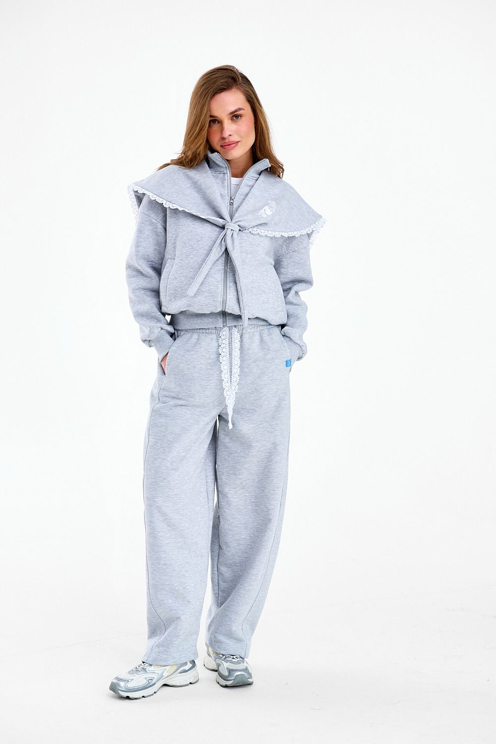 Pantaloni de trening largi Romantic Storm