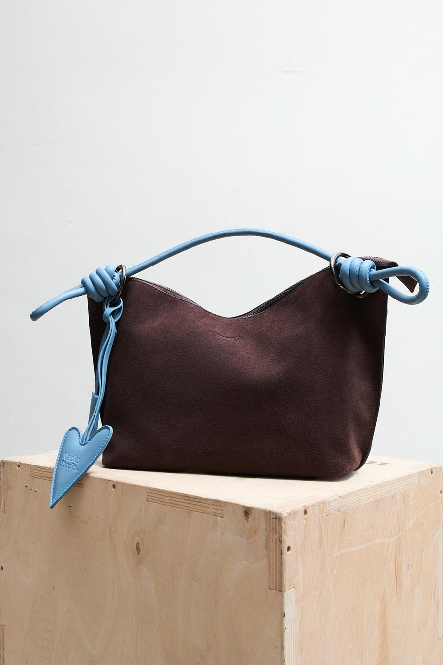 Soft Evidence Suede Leather Handbag