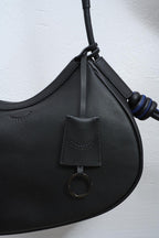 Half Moon Leather Handbag