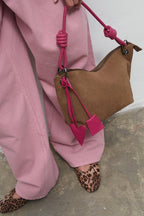 Gentle Enough Suede Leather Handbag
