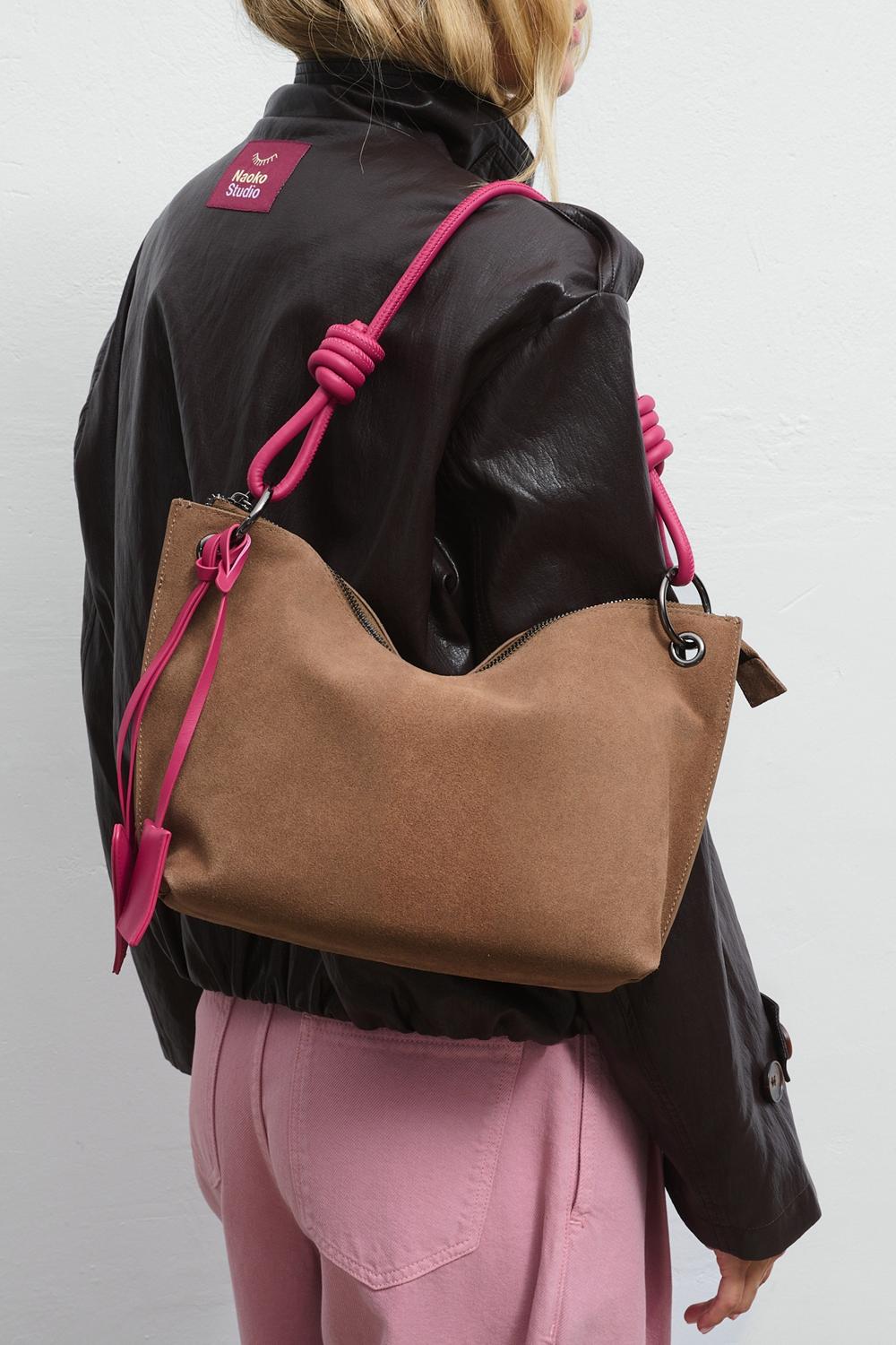 Gentle Enough Suede Leather Handbag