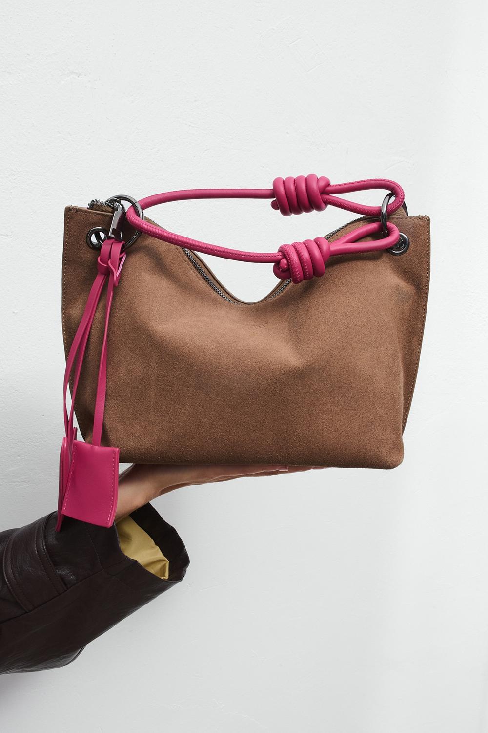 Gentle Enough Suede Leather Handbag