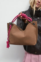 Gentle Enough Suede Leather Handbag
