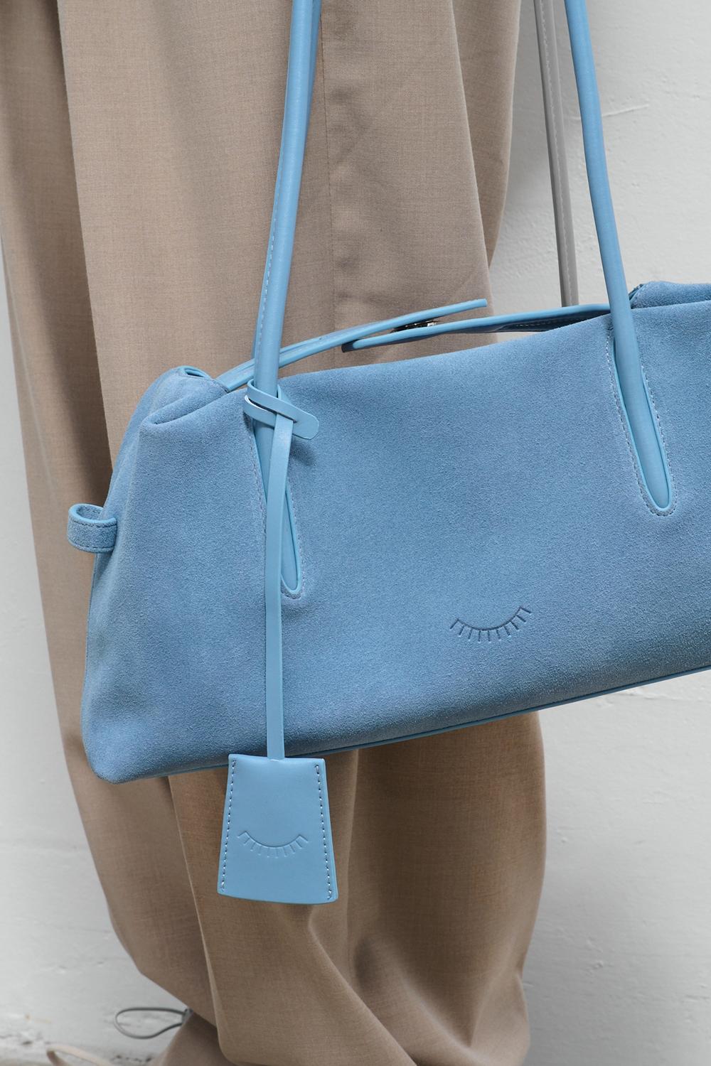 Luna Bay Suede Leather Handbag