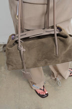 Full Swing Suede Leather Handbag