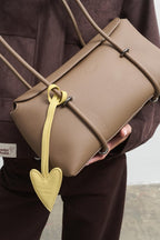 Quiet Agenda Leather Baguette Bag